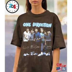 One Direction Shirt Members Signature Direc Unisex
